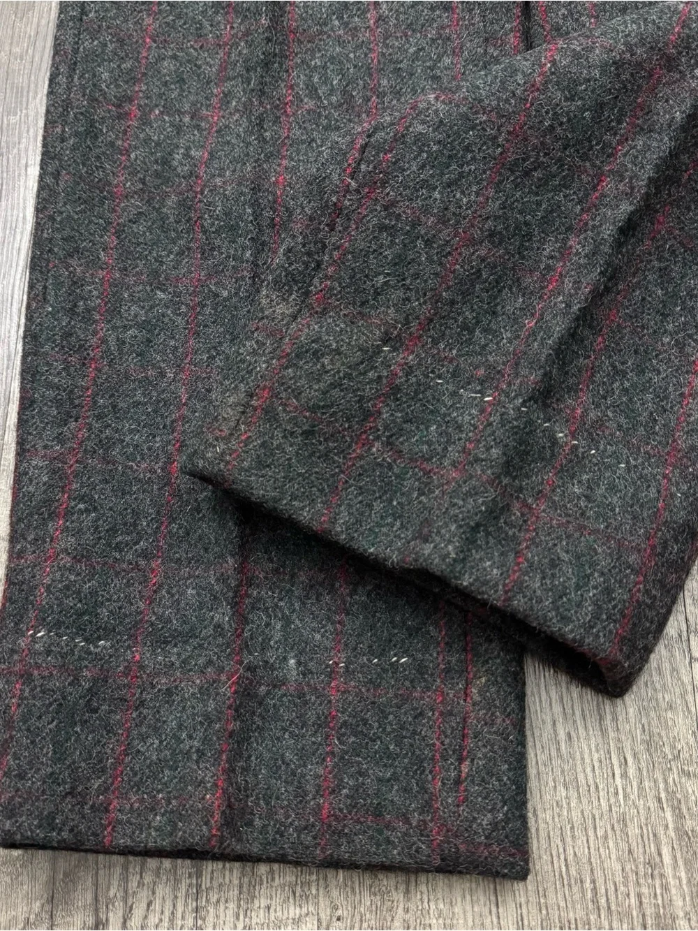 Vintage Woolrich Plaid Wool Pants - Picture 8 of 8